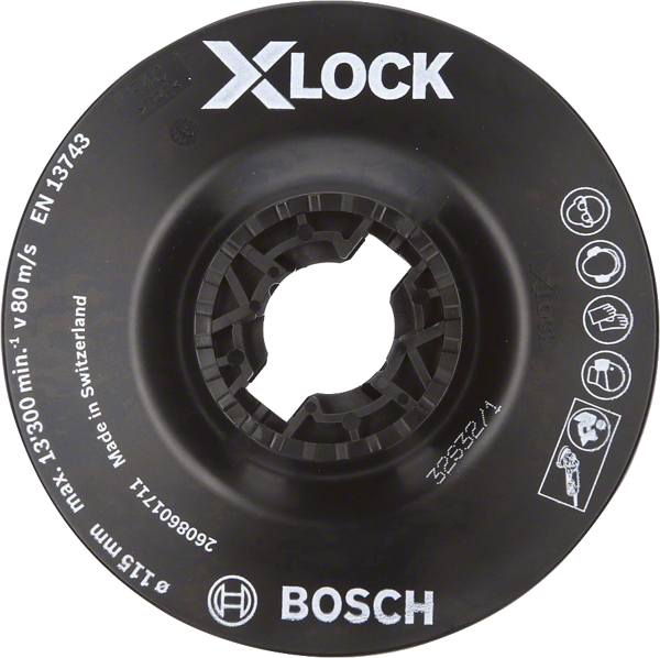Bosch - X-LOCK - 115 mm Fiber Disk Yumuşak Taban - Image 1