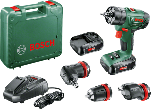 Bosch AdvancedImpact 18 Çift Akülü Darbeli Delme Vidalama Makinesi (2 x 1,5 Ah) + 3 Adaptör - Image 1