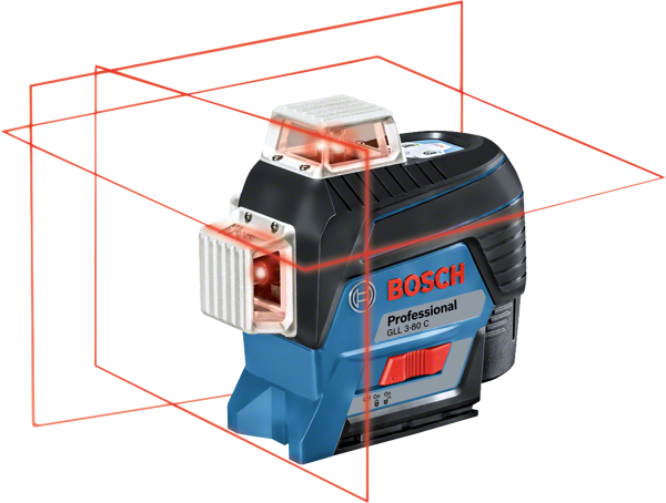Bosch GLL 3-80 C Professional Çizgi Lazeri - Image 1