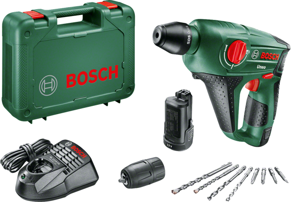 Bosch UNEO 12 LI Çift Akülü Kırıcı Delici (2 x 2,0 Ah) - Image 1