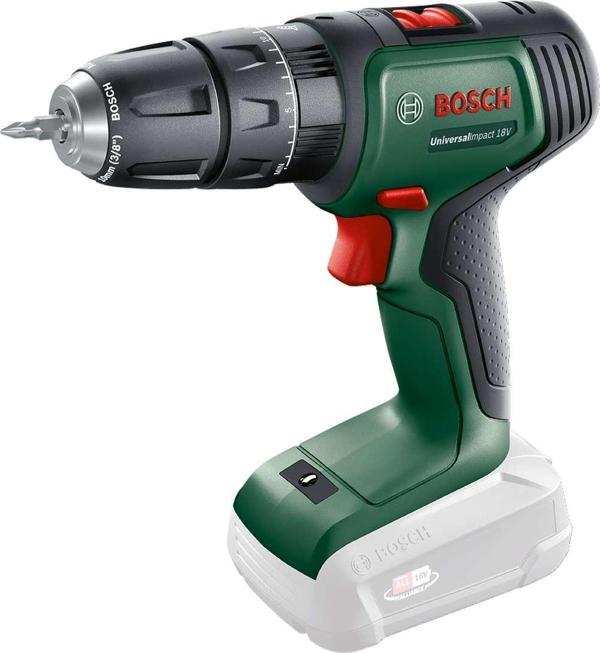 Bosch UniversalImpact 18V Akülü Darbeli Delme Vidalama Makinesi Solo - Image 1