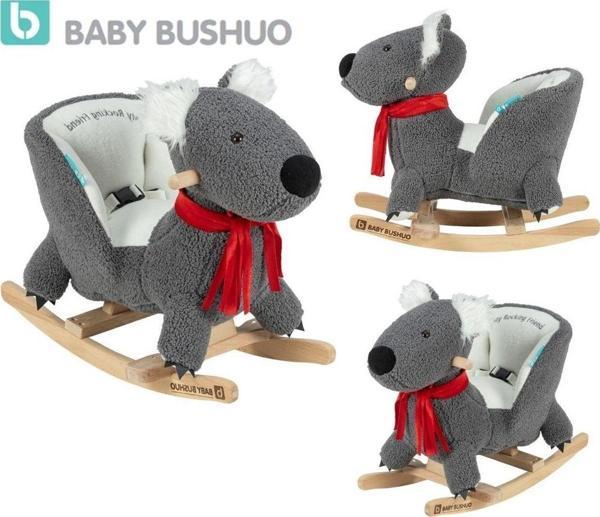 Baby Bushuo Unicorn Ahşap Sallanır Oyuncak - Image 1