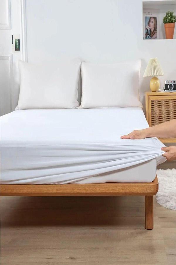 Evony Fitted 160X200 30 Sıvı Geçirmez Micro Kumaş Fitted Alez Çarşaf - Image 1
