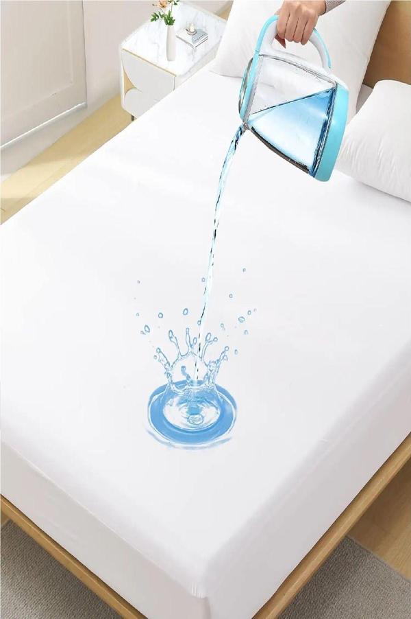 Evony Fitted Alez 160X200 30 Cm Sıvı Geçirmez Çift Kişilik Micro Kumaş - Image 1