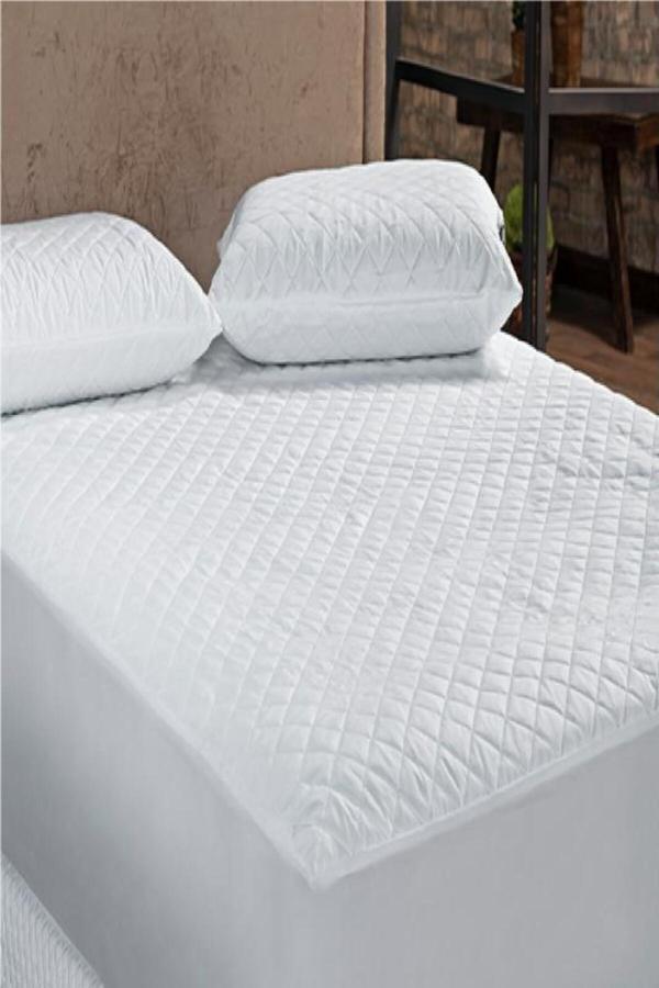 Divanev Fitted Kapitoneli 160X200 Cm Çift Kişilik Yatak Koruyucu Çarşaf - Image 1
