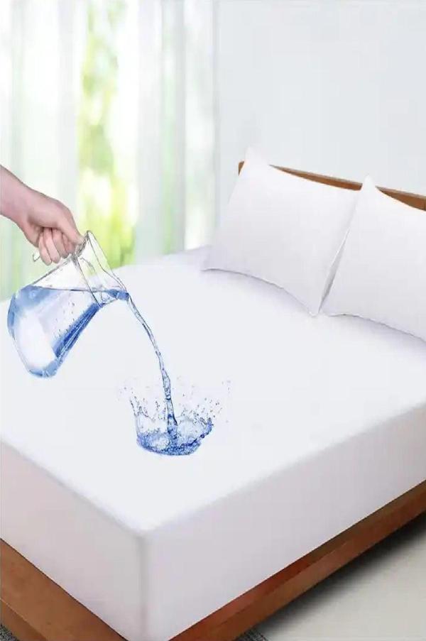 Mycey Alez Fitted 100X200 30 Cm Tek Kişilik Sıvı Geçirmez Yatak Koruyucu Alez - Image 1
