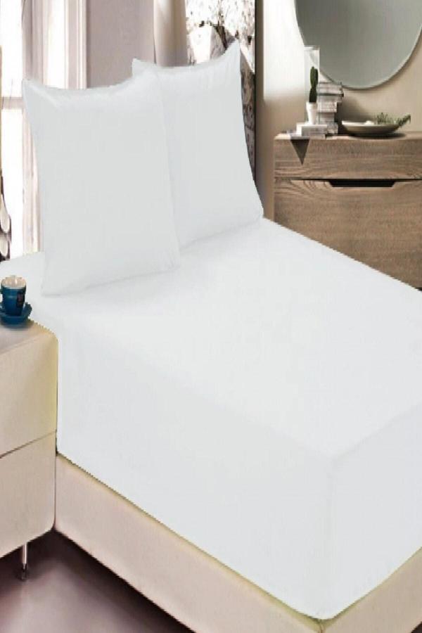 Mycey Fitted Çift Kişilik Alez 160X200 30 Cm Micro Kumaş Sıvı Geçirmez - Image 1