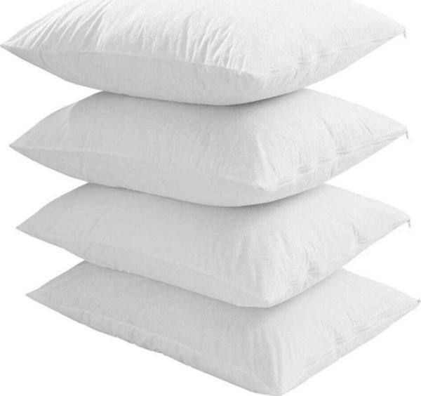 Evony 10 Adet Fermuarlı Beyaz Iç Yastık Kılıfı 45 X 65 Cm - Image 1