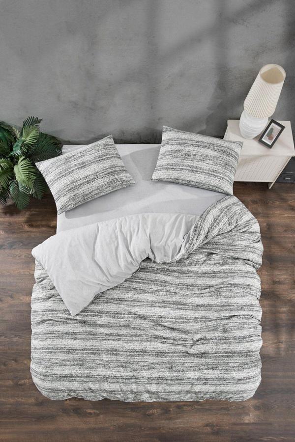 Rebeka Home Collection Lana Çift Kişilik Nevresim Takımı 2 Yastık Kılıflı - Image 1