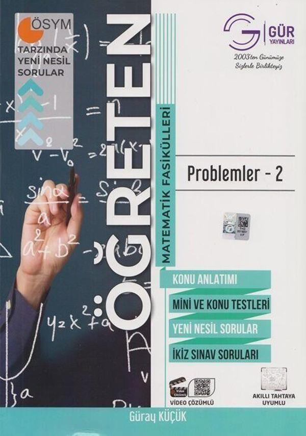Öğreten Matematik Fasikülleri Problemler 2 Gür Yayınları - Gür Yayınları - Image 1