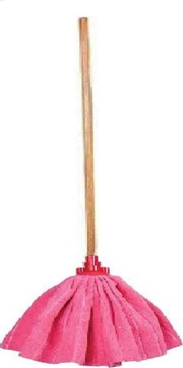 Spark Mikrofiber Havlu Vileda Paspas Mop Ucu Ve Ahşap Saplı Takım - Image 1