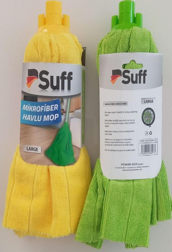 Suff 2 Adet Mikrofiber Havlu Mop Large - Image 1