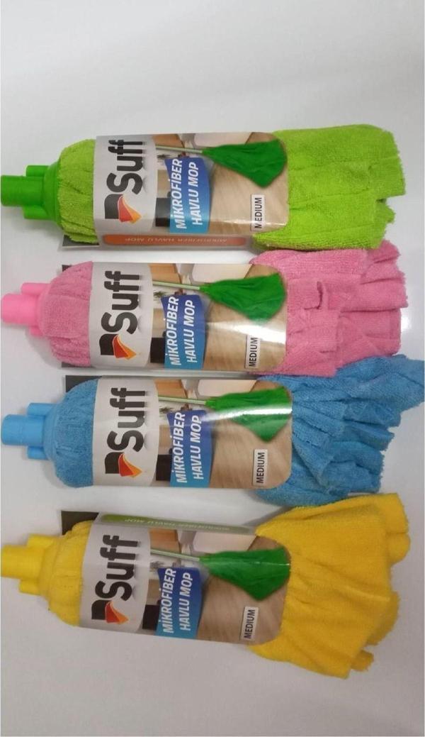 Suff 4 Adet Medium Mikrofiber Havlu Mop - Image 1