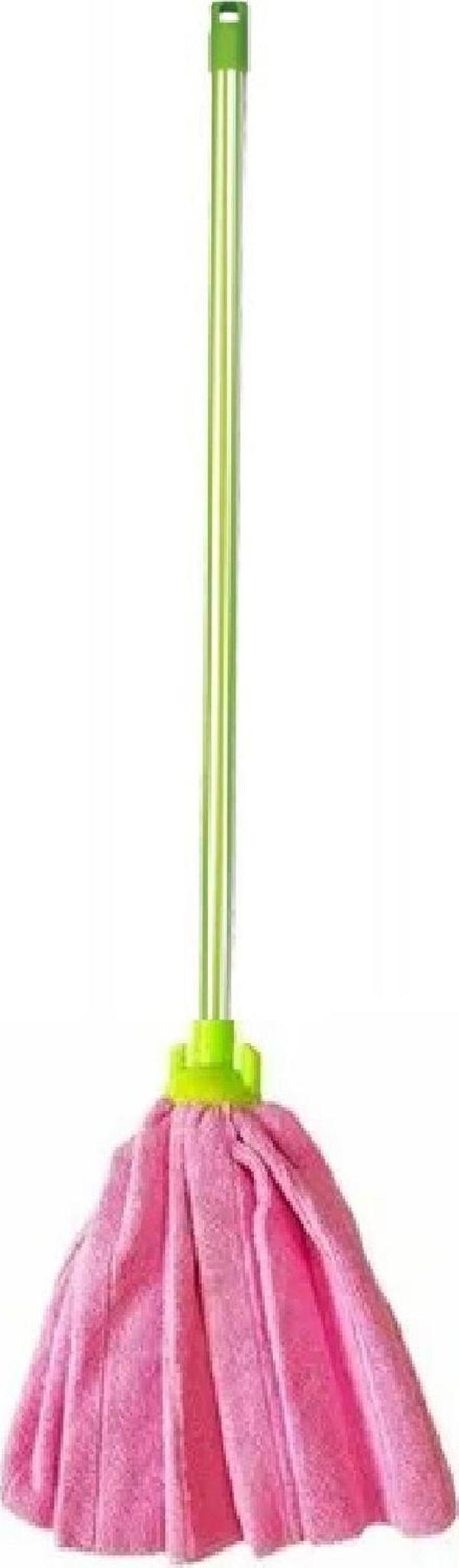 Wikro 1 Adet Mop 1 Adet Plastik Sapı Ile Takım Mikrofiber Vileda Tipi Mop Paspas - Image 1