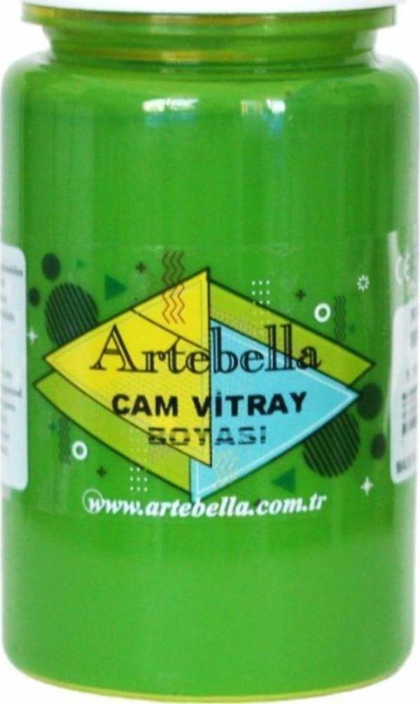 Artebella Cam Vitray Boyası 8810 Fıstık Yeşili 90 ml - Image 1