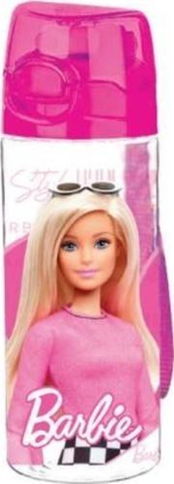 Wiggle Barbie 500 Ml Plastik Matara - Pembe - 2861 - Image 1