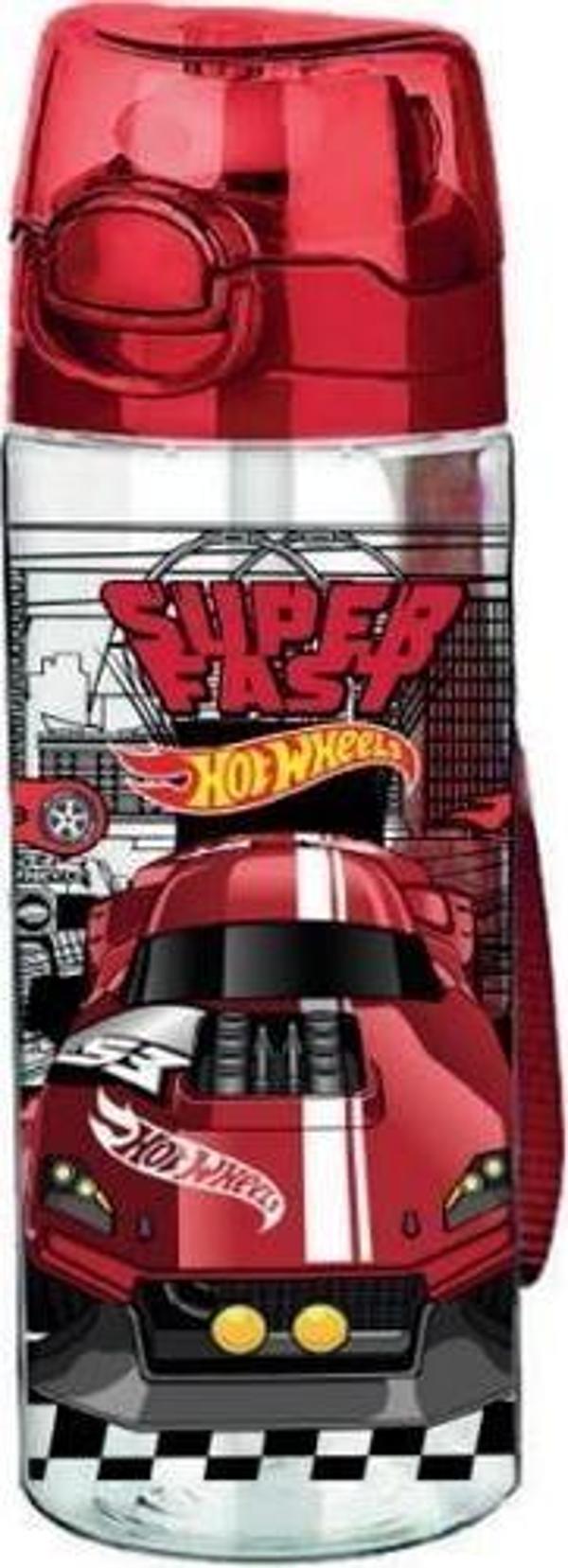 Wiggle Hot Wheels 500 Ml Plastik Matara 2876 - Image 1