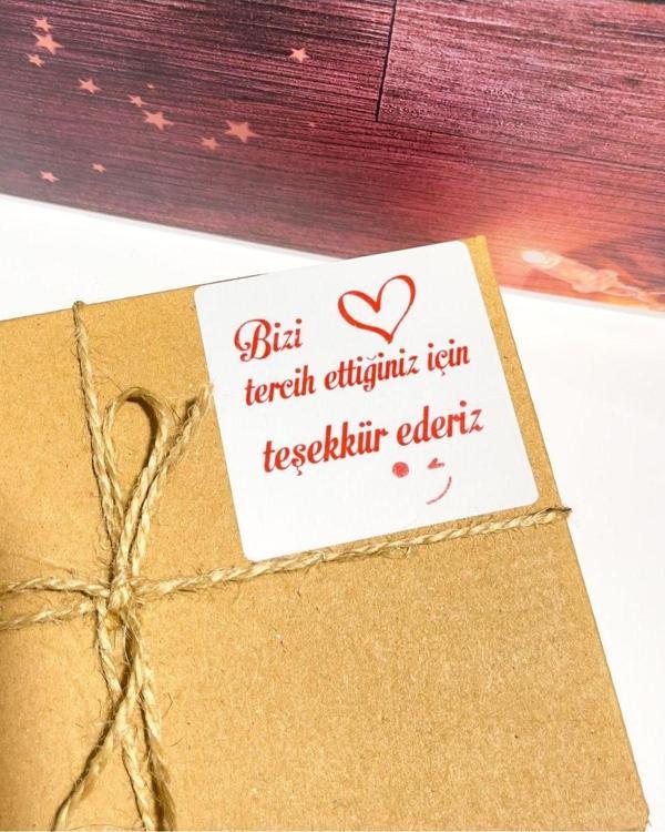 Butiksosyetik 6 x 6 cm Yapışkanlı Etiket 100 Adet - Image 1