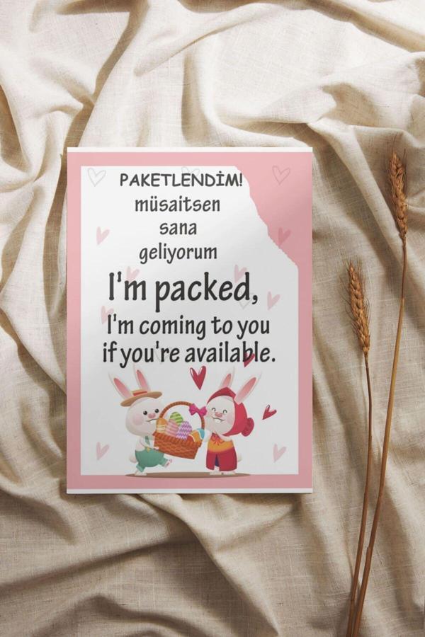 Butiksosyetik E-Ticaret Teşekkür Kartı 5 x 8 cm 100 Adet Türkçe Ve İngilizce Yazılı - Image 1