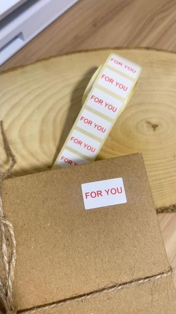 Butiksosyetik For You Yapışkanlı Etiket 20 x 15Mm 200 Adet - Image 1