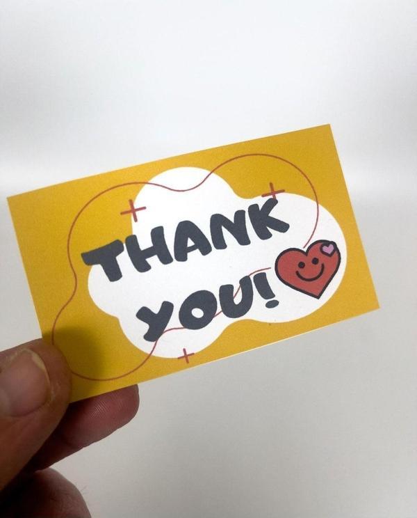 Butiksosyetik Thank You Kart 500 Adet - Image 1
