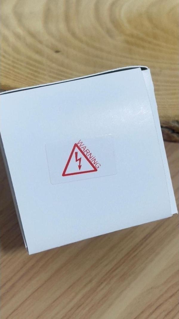 Butiksosyetik Warning Uyarı Etiketi Yapışkanlı Etiket 20 x 15Mm 200 Adet - Image 1