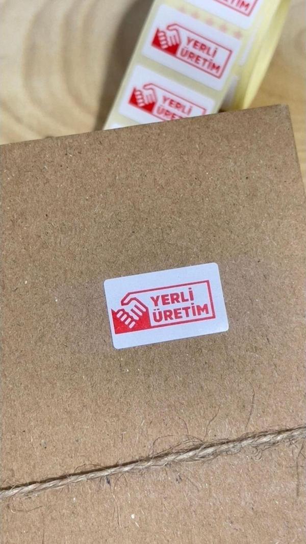 Butiksosyetik Yerli Üretim Yapışkanlı Etiket 20 x 15Mm 200 Adet - Image 1
