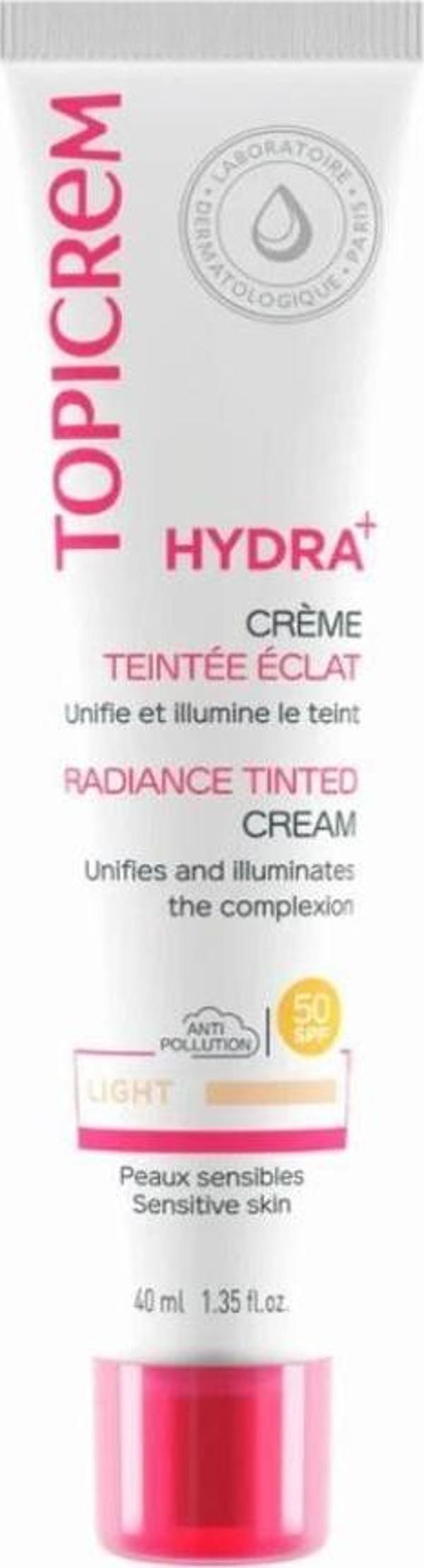 Topicream Light Radiance Tinted Cream 40 Ml - Image 1