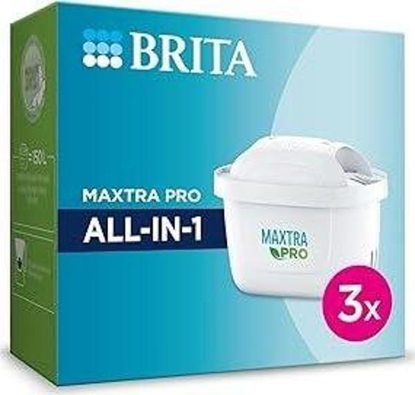 BRITA MAXTRA PRO ALL-IN-1 Su Arıtma Filtresi, 3'lü - Image 1