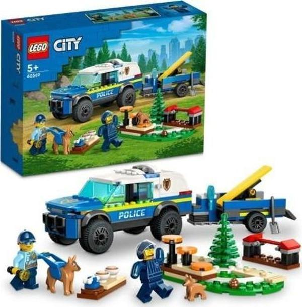 Lego City Mobil Polis Köpeği Eğitimi 60369 Lisanslı Ürün - Image 1