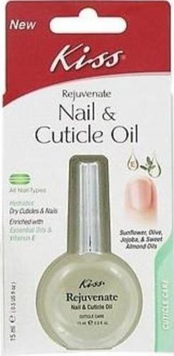 Kiss Rejuvenate Nail Cuticle Oil Tırnak Ve Tırnak Eti Yumuşatıcı 15 Ml - Image 1