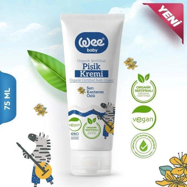 Wee Baby Organik Sertifikalı Pişik Kremi 75 ml - Image 1