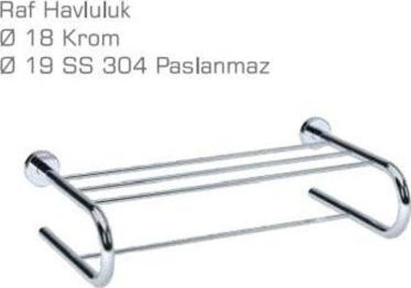 Duxxa Raf Havluluk Lamalı Q19 Paslanmaz (A.911.P.L.19) - Image 1