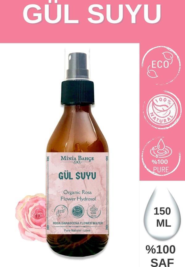 Gül Suyu %100 Doğal, Yağlı, 150ml - Image 1