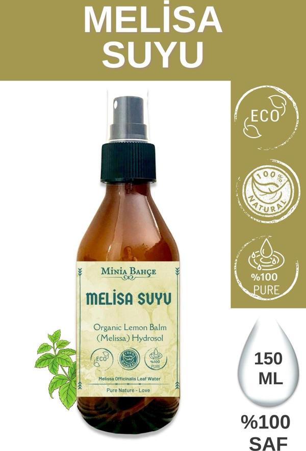 Organik Melisa (oğulotu) Suyu -%100 Doğal Hidrosol, 150ml - Image 1