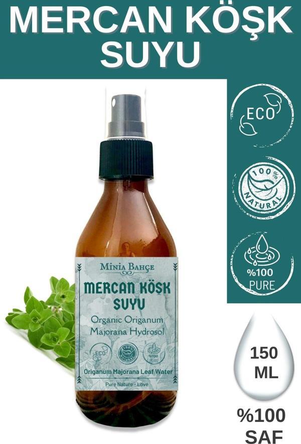 Organik Mercan Köşk Suyu -%100 Doğal Hidrosol, 150ml - Image 1