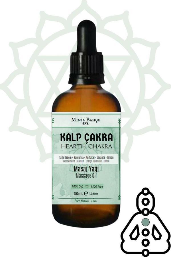 Kalp Çakra Masaj Yağı, Hearth Chakra, 30ml, %100 Saf - Image 1