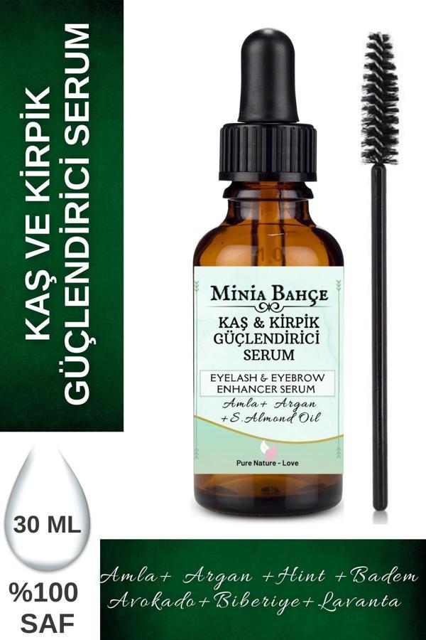 Kaş, Kirpik ve Sakal Bakım Serumu, 30ml ve fırça - Image 1