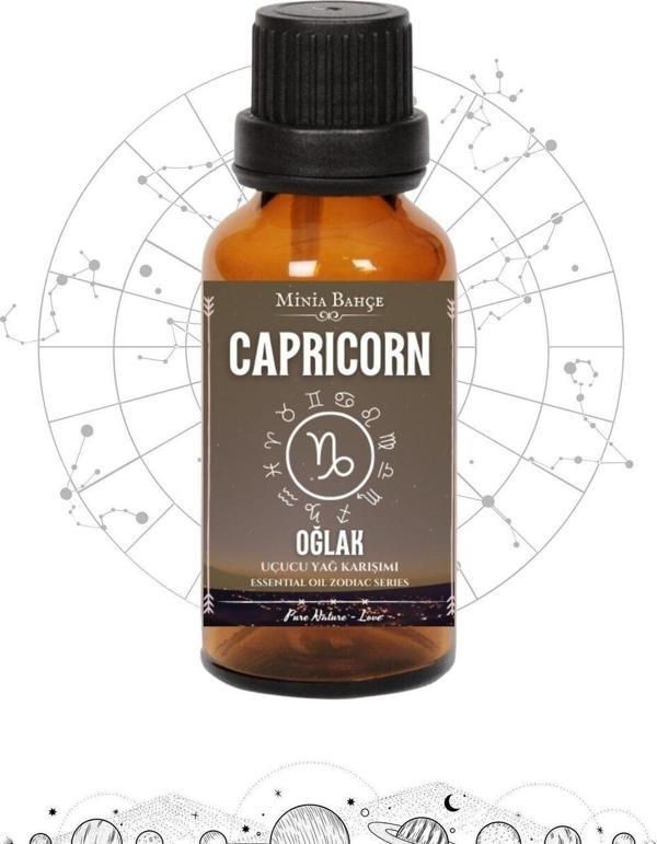 Oğlak Burcu - Capricorn, Uçucu Yağ Karışımı, 10ml - Image 1