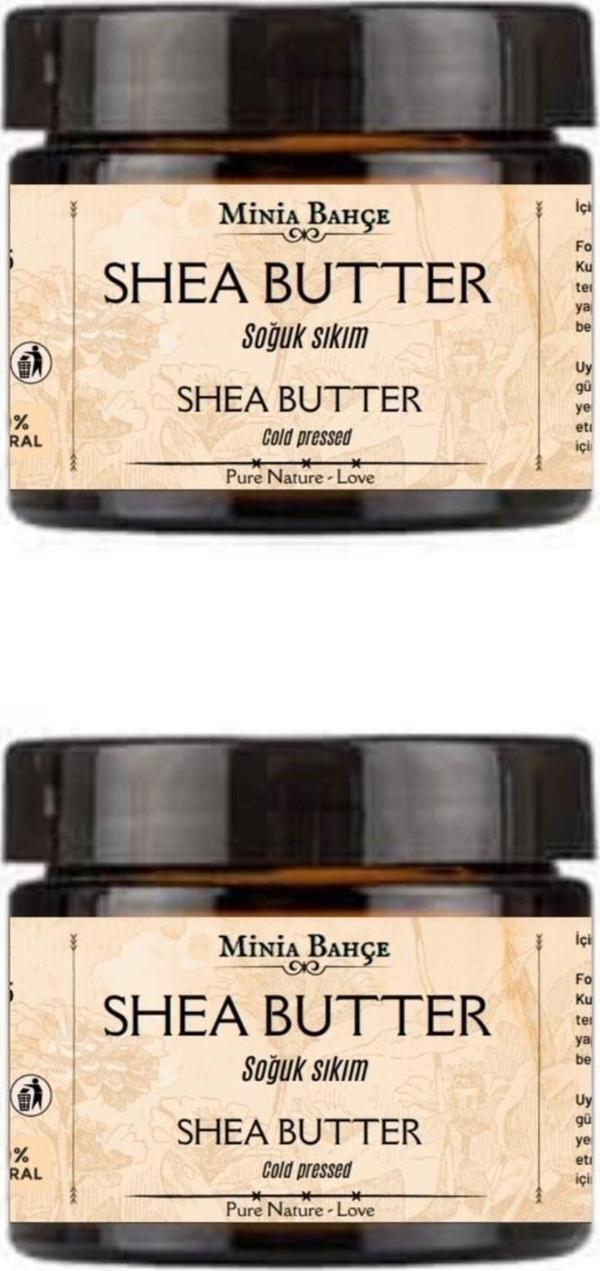 Soğuk Sıkım Shea Butter (karite) Yağı %100 Doğal & Saf 50 Ml, 2 Adet - Image 1