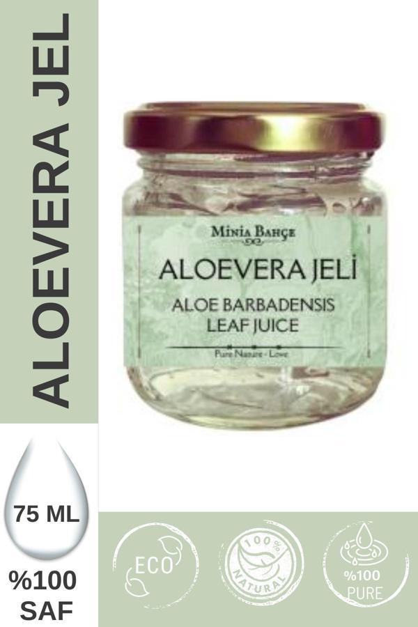 Aloe Vera Jel (aloe Vera) 75ml, %100 Saf - Image 1