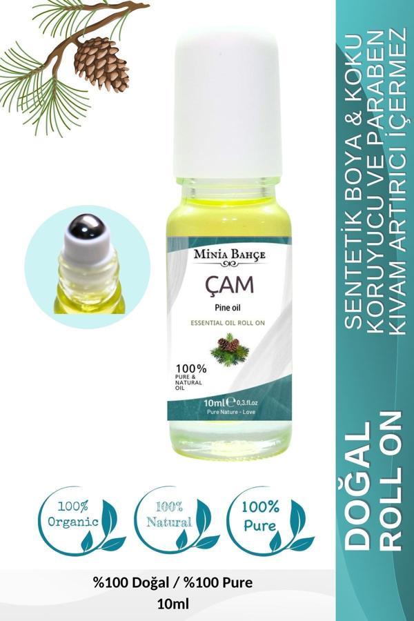 Doğal Roll on, Çam ağacı, 10ml. %100 Saf ve Katkısız  - Image 1