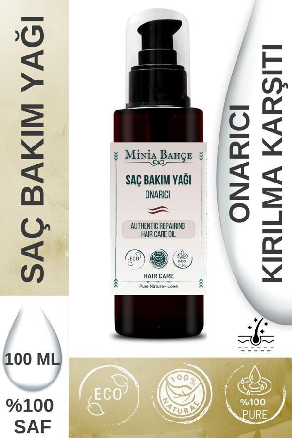 Onarıcı Saç Bakım Yağı, %100 Doğal Ve Katkısız, 100ml - Image 1