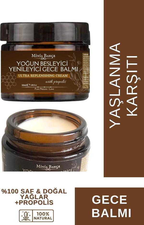 Yoğun Besleyici & Yenileyici Gece Balmı, %100 Doğal Ve Katkısız, 50ml - Image 1