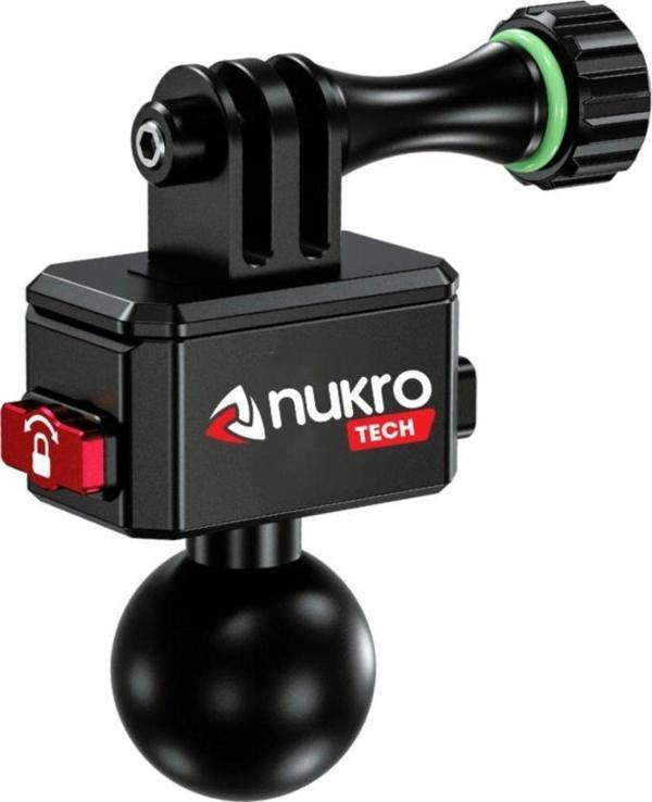 Nukrotech 360 Aksiyon Kamera Adaptörü Tak Çıkar Başlıklı Uyumlu - Image 1