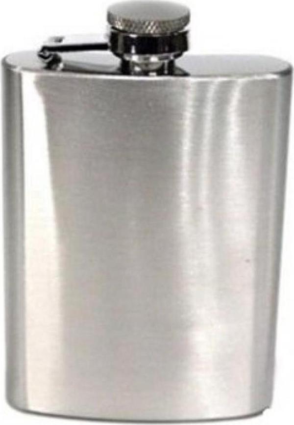 6 oz Çelik Cep İçki Kanyak Matarası - Image 1
