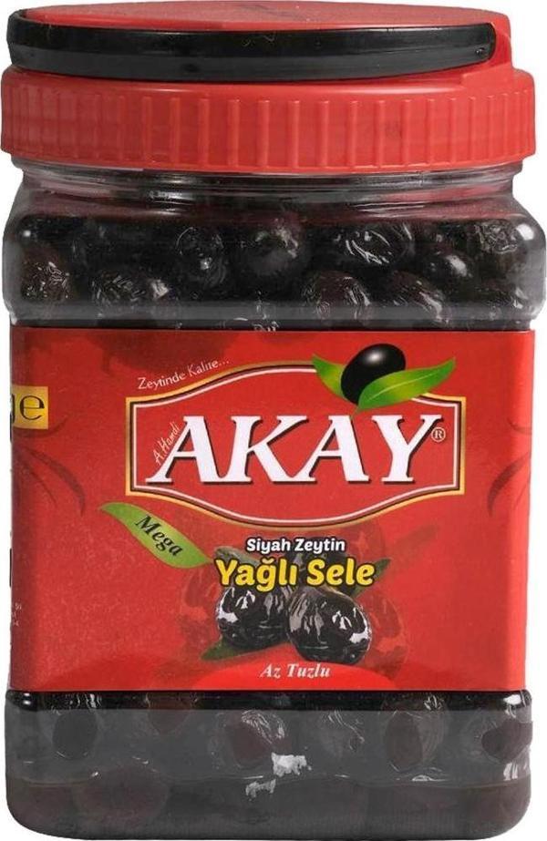 Akay Zeytin Mega Yağlı Sele 1 Kg (cal :260-290) - Image 1