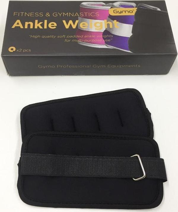Gymo Bilek Ağırlığı 250gr Siyah - Image 1