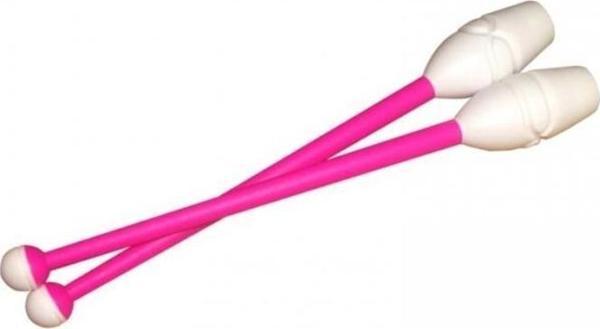 Gymo Birbirine Bağlanabilir Ritmik Cimnastik Labut 36.5cm Beyaz-Pembe - Image 1