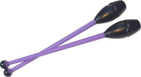 Gymo Birbirine Bağlanabilir Ritmik Cimnastik Labut 36.5cm Siyah-Mor - Image 1